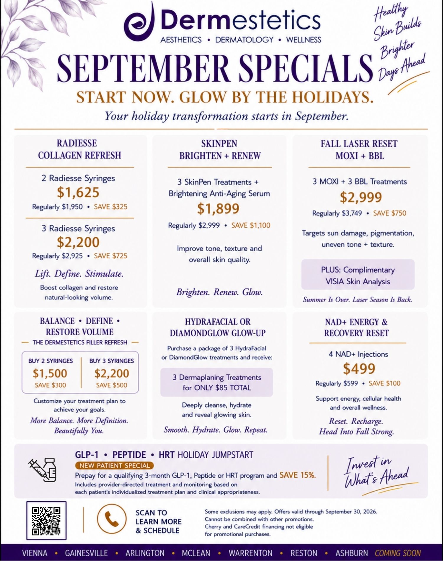 Monthly Specials